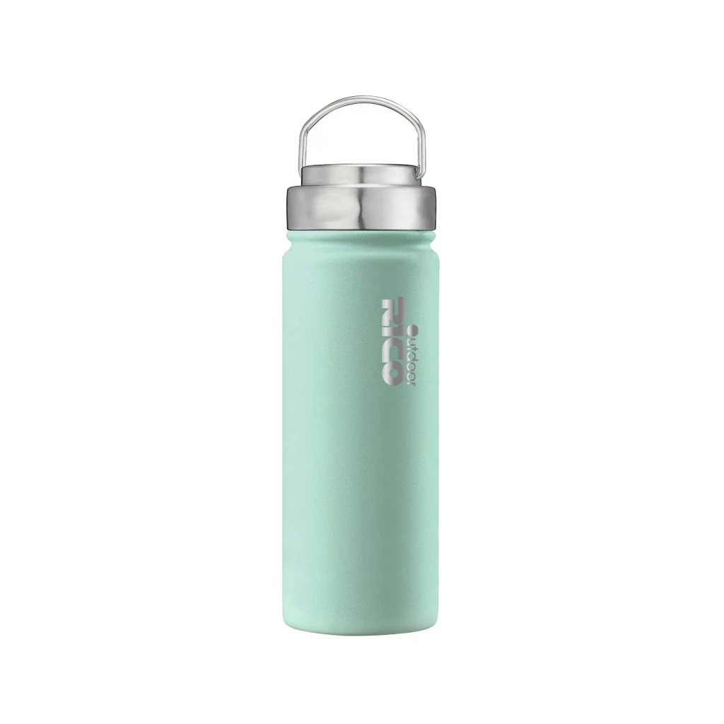 RICOOUTDOOR #316 真空廣口瓶 550ml 【薄荷綠、本色、經典黑】