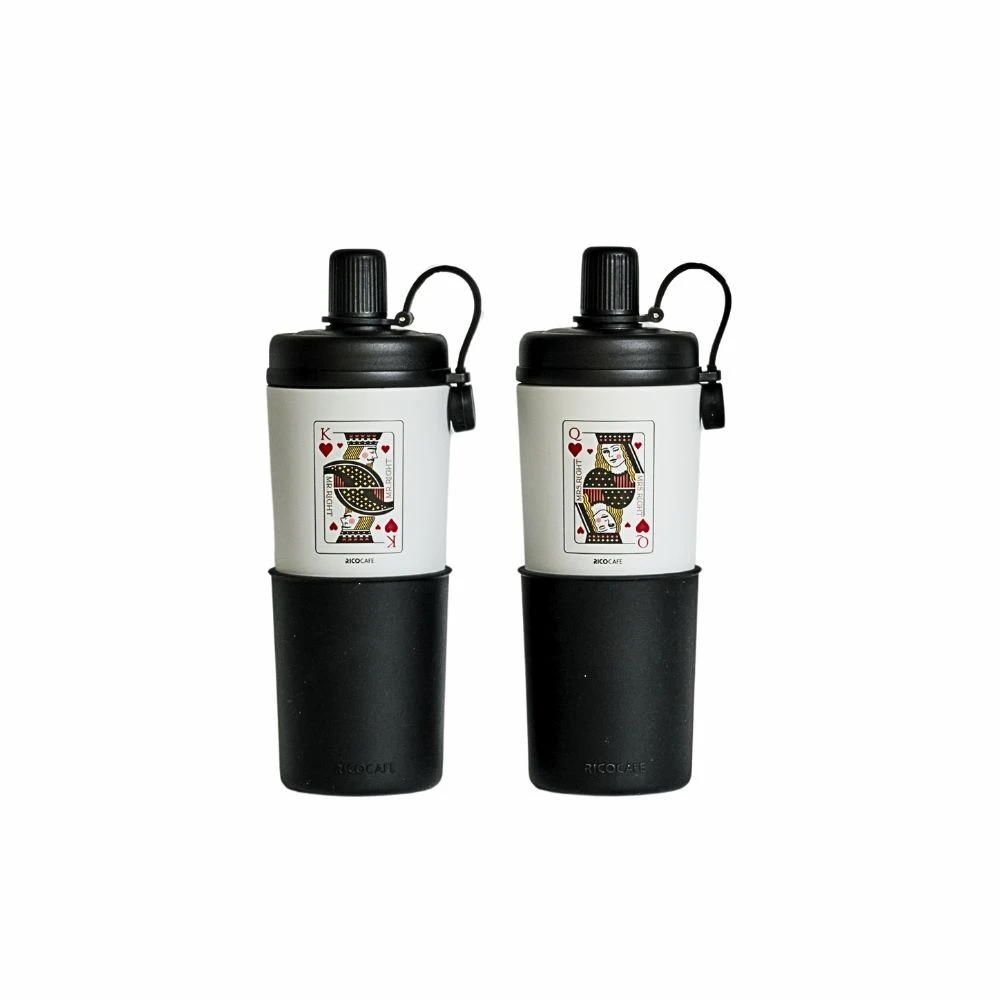 【RICOCAFE】酷力杯 國王X皇后情人款 800ml（單入）