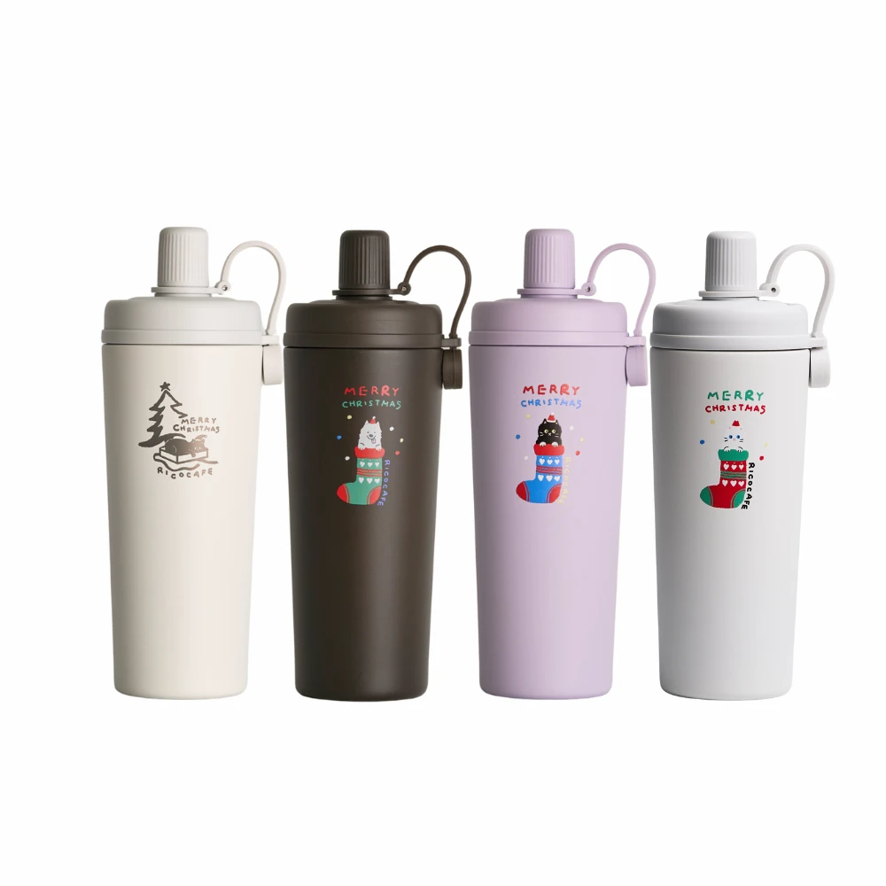 【RICOCAFE】酷力杯聖誕限定款 800ml 陶瓷塗層