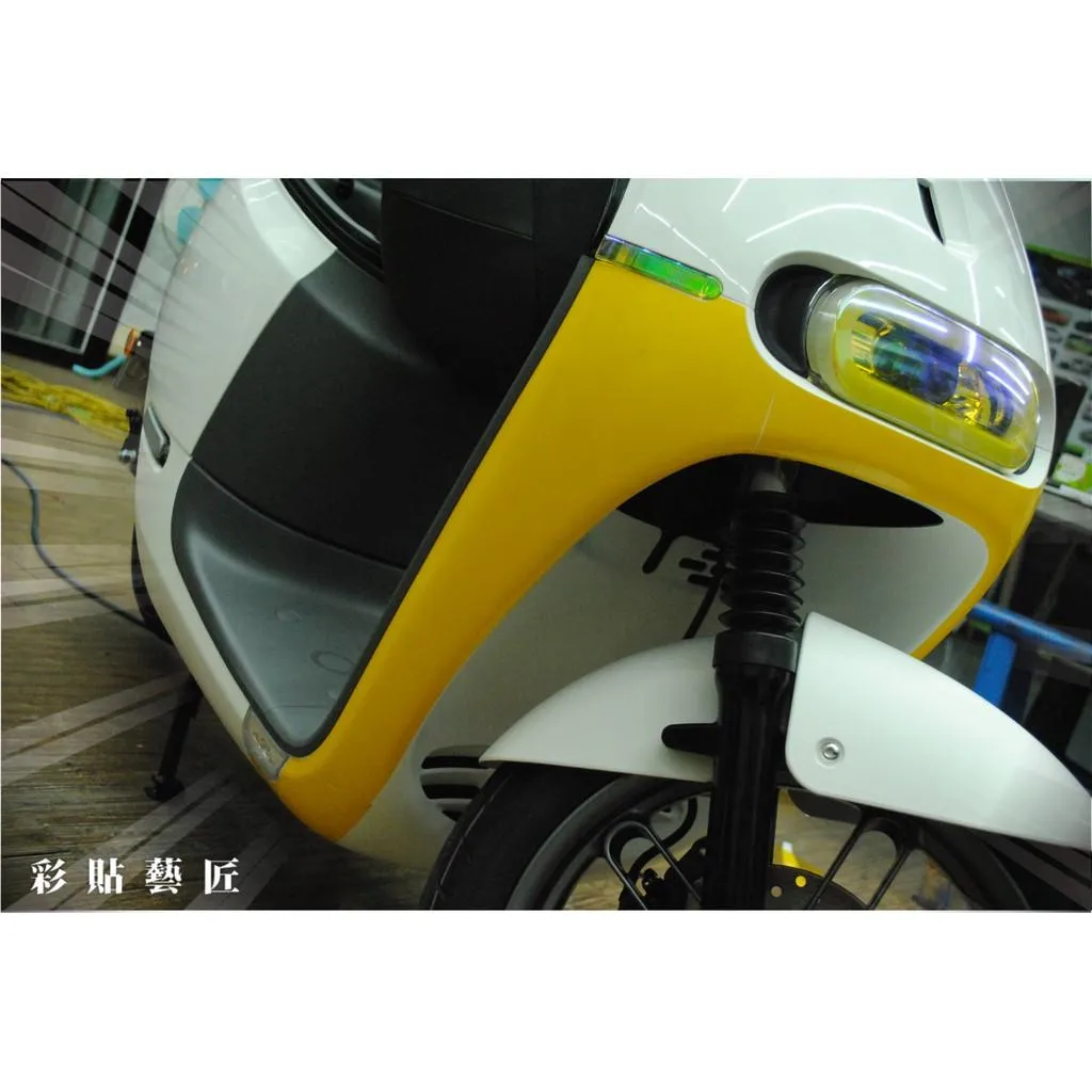 彩貼藝匠 GOGORO 2 H殼 保護膜（一對）OMS歐馬斯｜3M品牌 TPU犀牛皮自體修復膜 防刮 抗UV 保護膜
