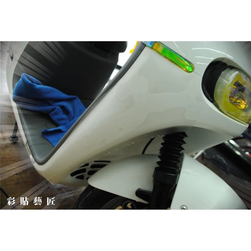 彩貼藝匠 GOGORO 2 H殼 保護膜（一對）OMS歐馬斯｜3M品牌 TPU犀牛皮自體修復膜 防刮 抗UV 保護膜