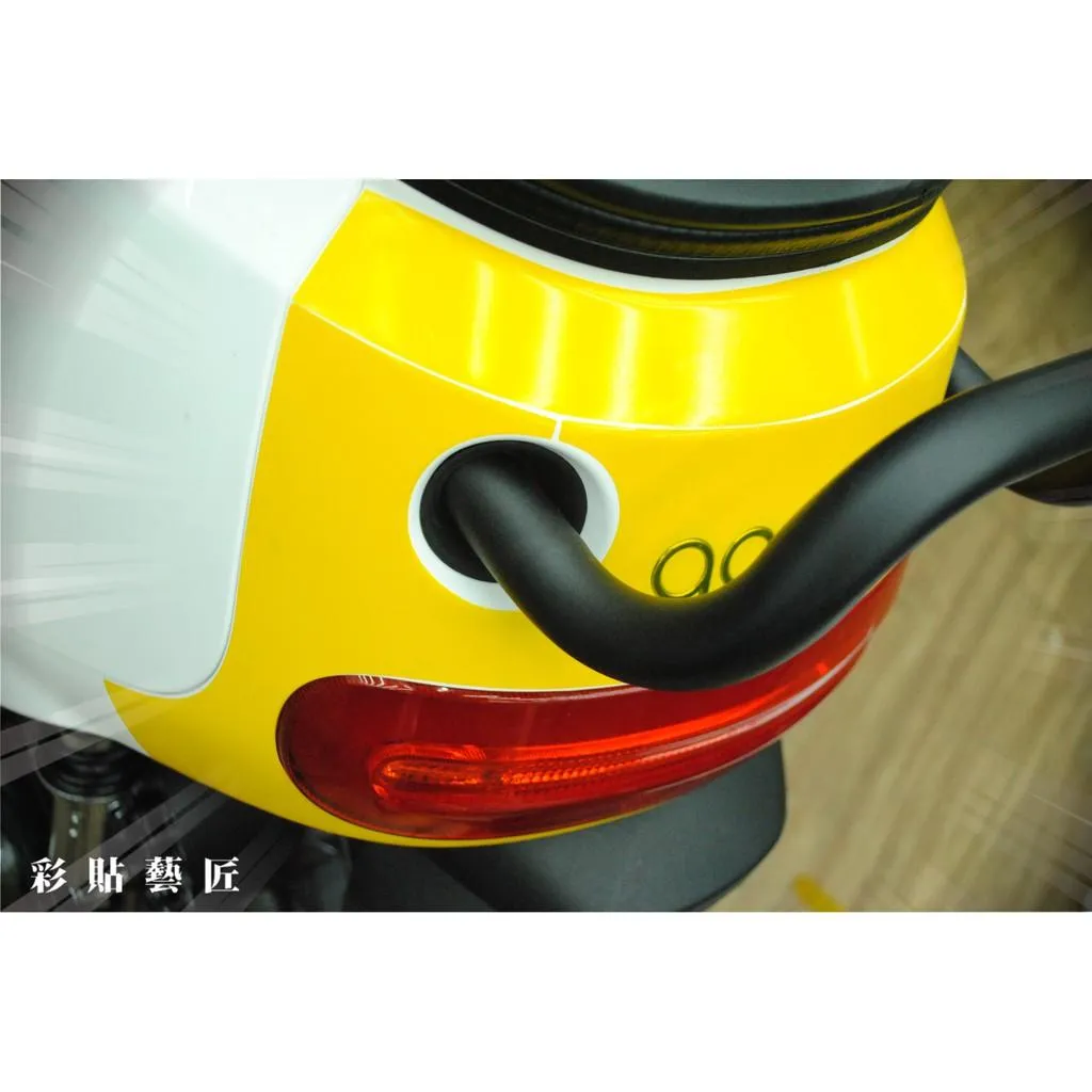 彩貼藝匠 GOGORO 2 車尾殼 保護膜 OMS歐馬斯｜3M品牌 TPU犀牛皮自體修復膜 防刮 抗UV 保護膜