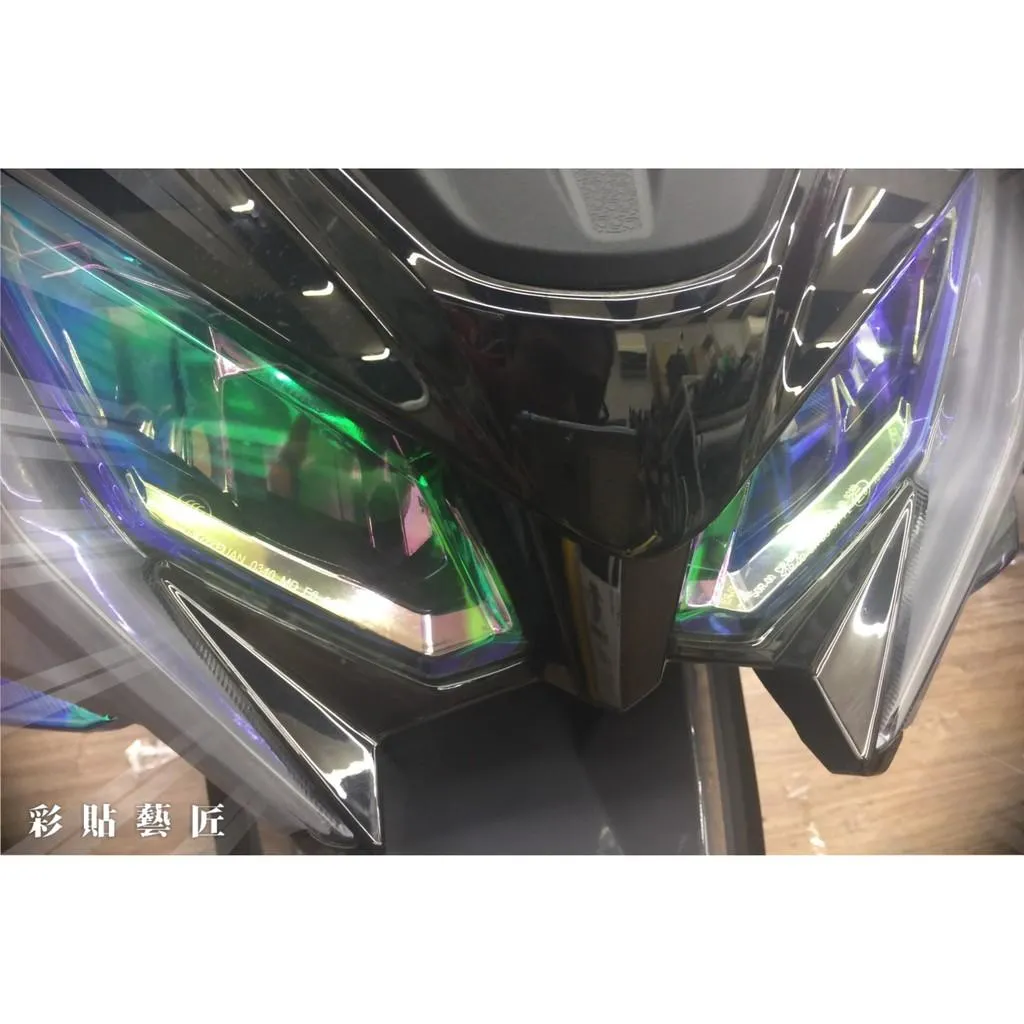 彩貼藝匠 AK550 一代 大燈 保護膜（一對）OMS歐馬斯｜3M品牌 TPU犀牛皮自體修復膜 防刮 抗UV 保護膜