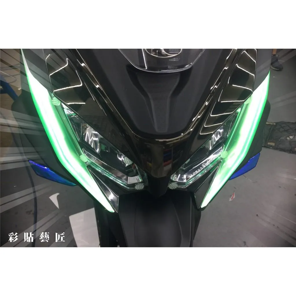 彩貼藝匠 AK550 一代 定位燈 保護膜（一對）OMS歐馬斯｜3M品牌 TPU犀牛皮自體修復膜 防刮 抗UV 保護膜