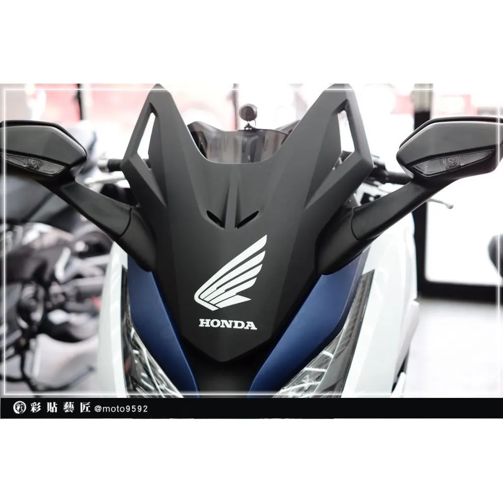 彩貼藝匠 2021／2023 FORZA 350（通用）大盾拉線K004 3M反光貼紙 ORACAL螢光貼 拉線設計