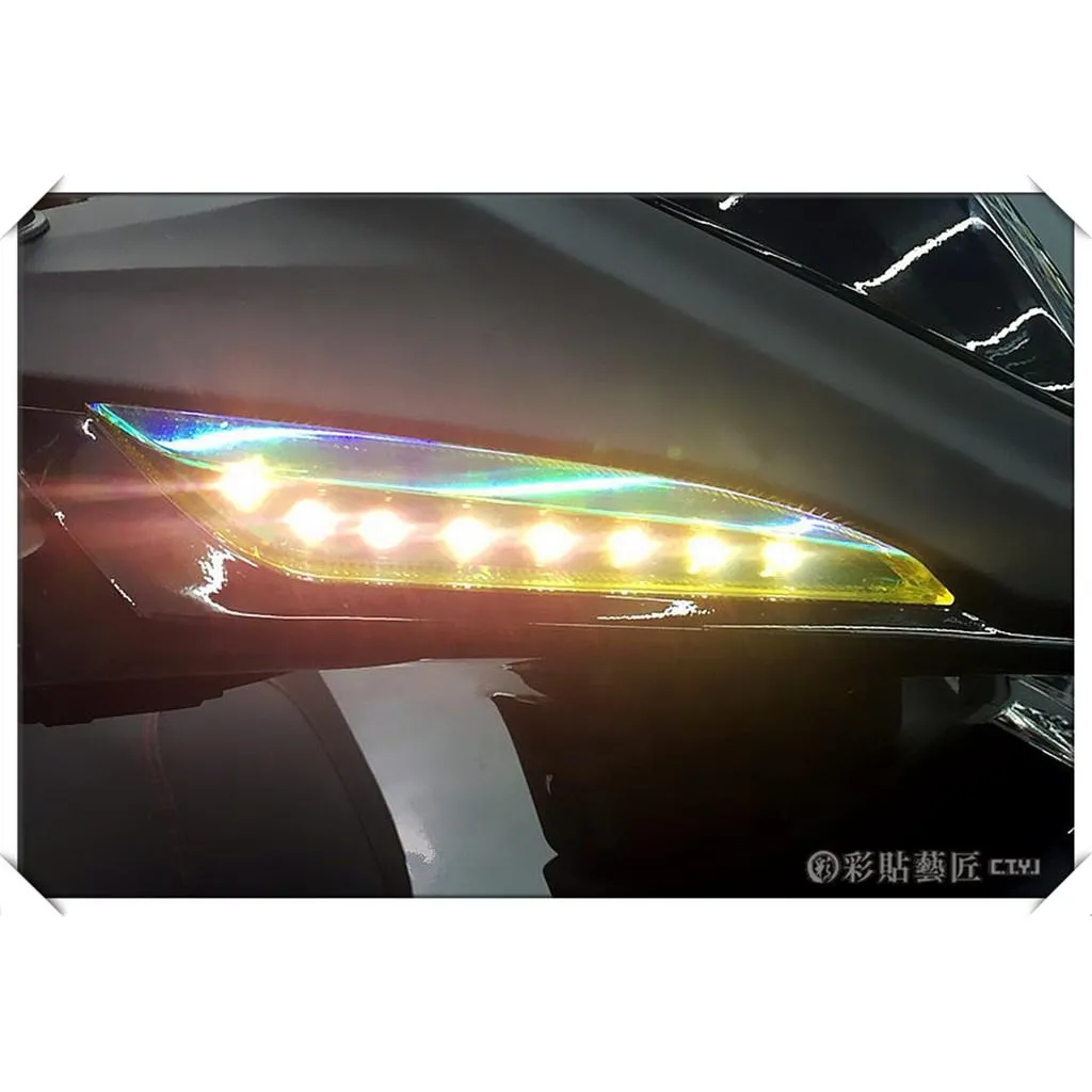 彩貼藝匠 JET S／SR／SL／SL+（通用）定位燈 保護膜（一對）OMS歐馬斯｜3M品牌 TPU犀牛皮自體修復膜