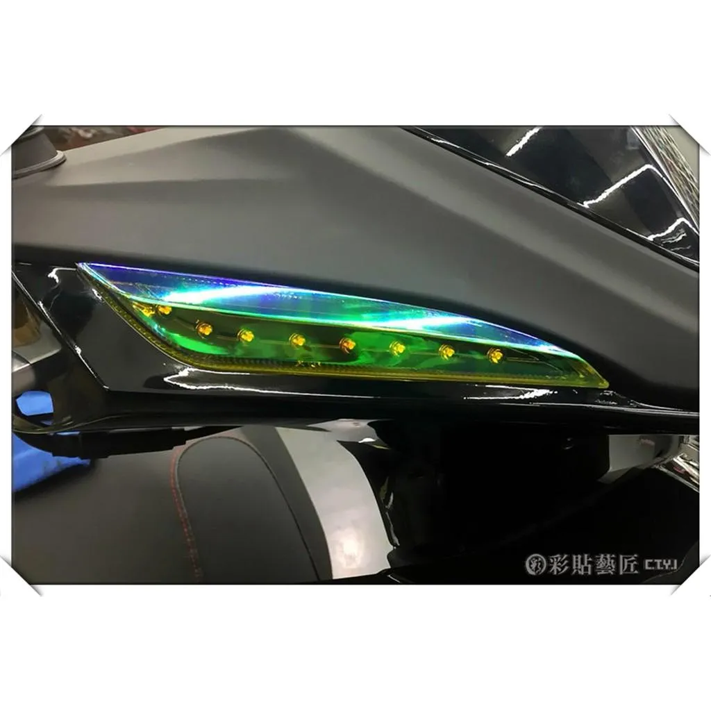 彩貼藝匠 JET S／SR／SL／SL+（通用）定位燈 保護膜（一對）OMS歐馬斯｜3M品牌 TPU犀牛皮自體修復膜