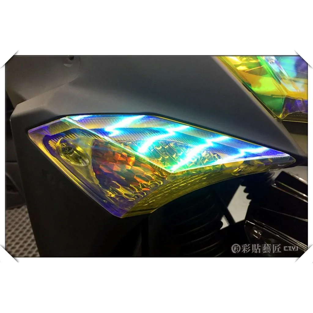 彩貼藝匠 JET S／SR／SL／SL+（通用）前方向燈（一對）OMS歐馬斯｜3M品牌 TPU犀牛皮自體修復膜