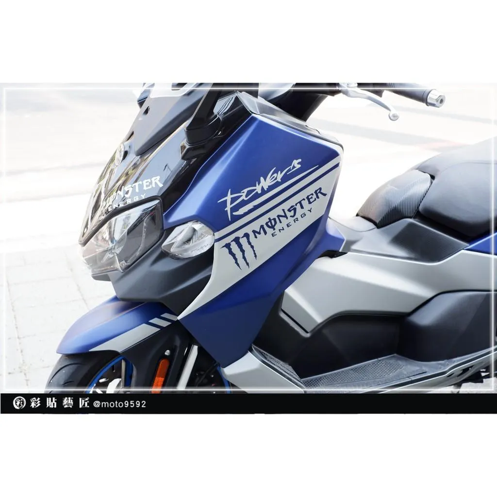 彩貼藝匠 TL 500／TL 508（通用）前側板拉線 A003（一對）3M反光貼紙 ORACAL螢光貼 拉線設計 裝飾