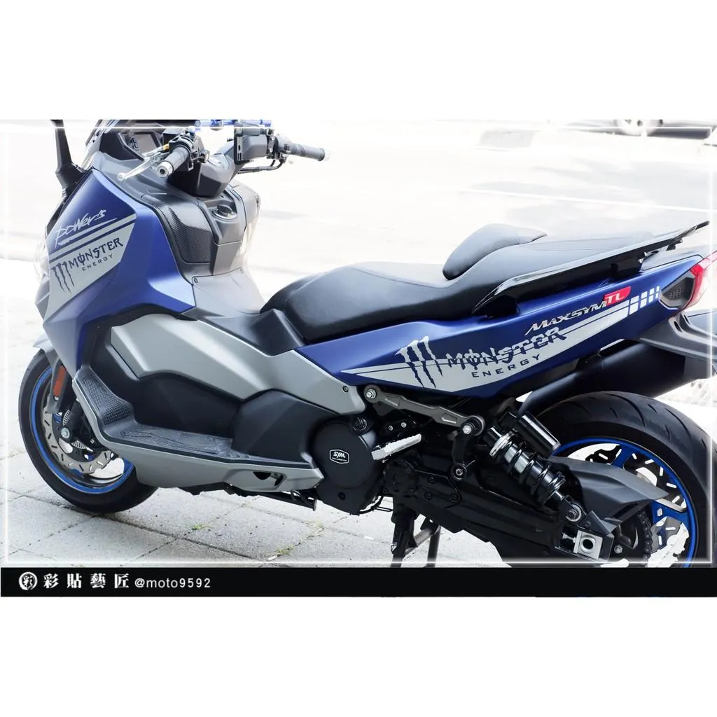 彩貼藝匠 TL 500/TL 508(通用)全車拉線 F001 3M反光貼紙 ORACAL螢光貼 拉線設計 裝飾