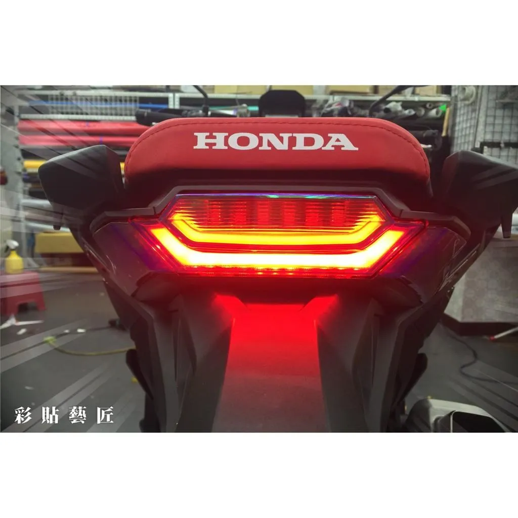 彩貼藝匠 2020 X-ADV 750 尾燈 OMS歐馬斯｜3M品牌 TPU犀牛皮自體修復膜 幻彩 防刮 抗UV 保護 燈膜