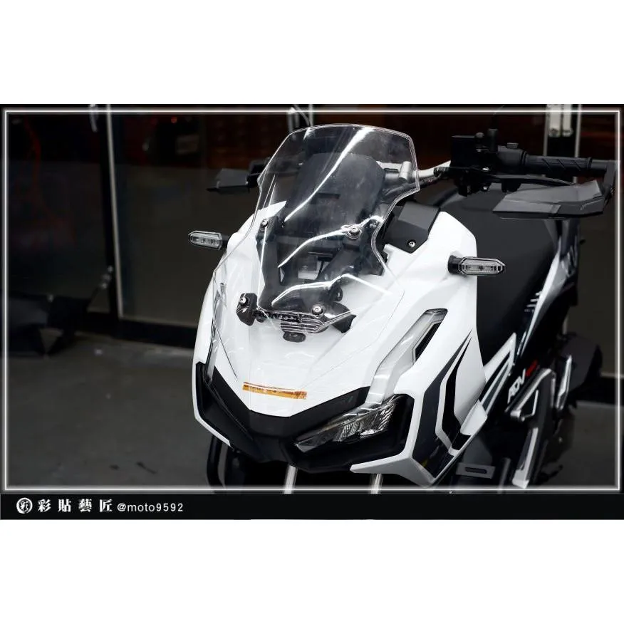 彩貼藝匠 2020 ADV 150 前側板 透明保護膜（一對）OMS歐馬斯｜3M品牌 TPU犀牛皮自體修復膜 防刮 抗UV 保護膜