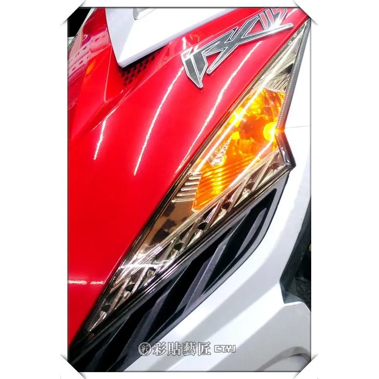 彩貼藝匠 iRX 115 前方向燈 保護膜（一對）OMS歐馬斯｜3M品牌 TPU犀牛皮自體修復膜 防刮 抗UV 保護膜