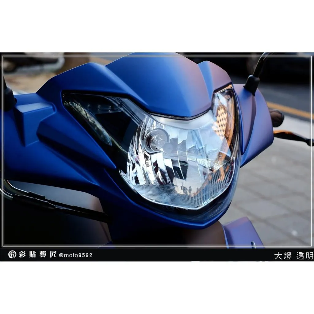 彩貼藝匠 2019 NEX 125 大燈 保護膜 OMS歐馬斯｜3M品牌 TPU犀牛皮自體修復膜 防刮 抗UV 保護 燈膜 機車包膜