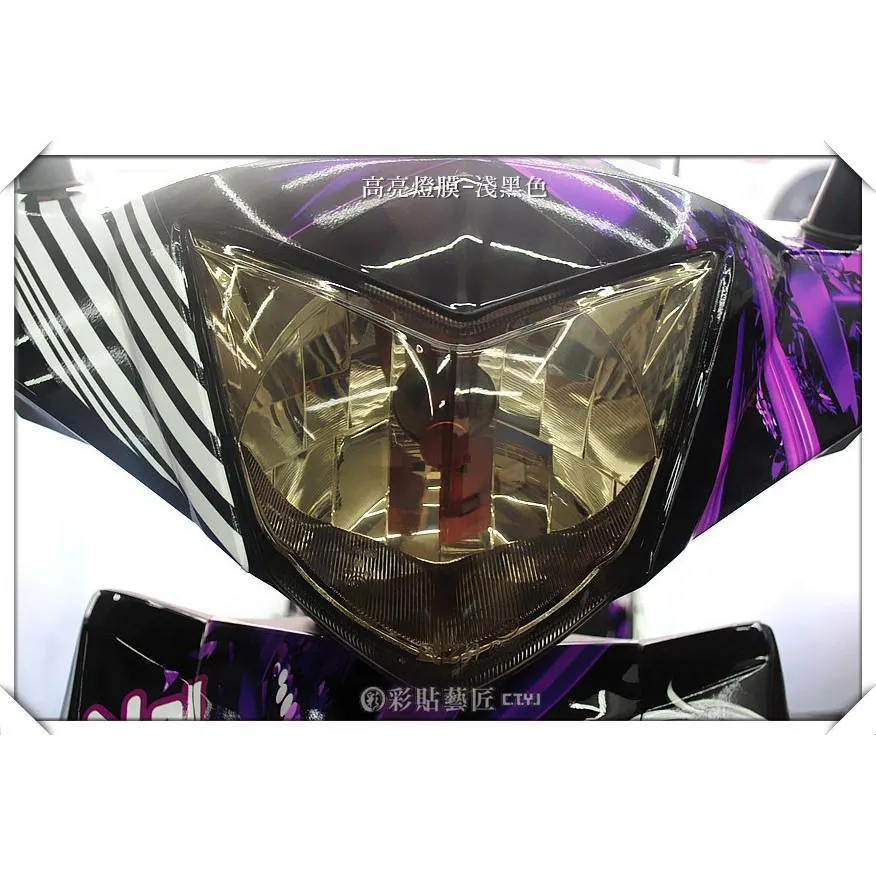 彩貼藝匠 GT 125 Super 一代 大燈 OMS歐馬斯｜3M品牌 TPU犀牛皮自體修復膜 防刮 抗UV 保護膜