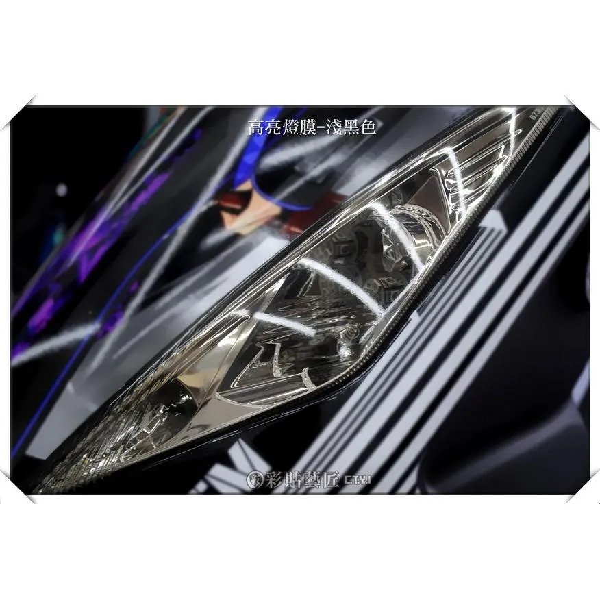 彩貼藝匠 GT 125 Super 一、二代 前方向燈（一對）OMS歐馬斯｜3M品牌 TPU犀牛皮自體修復膜 幻彩 防刮 抗UV 保護 燈膜 機車包膜