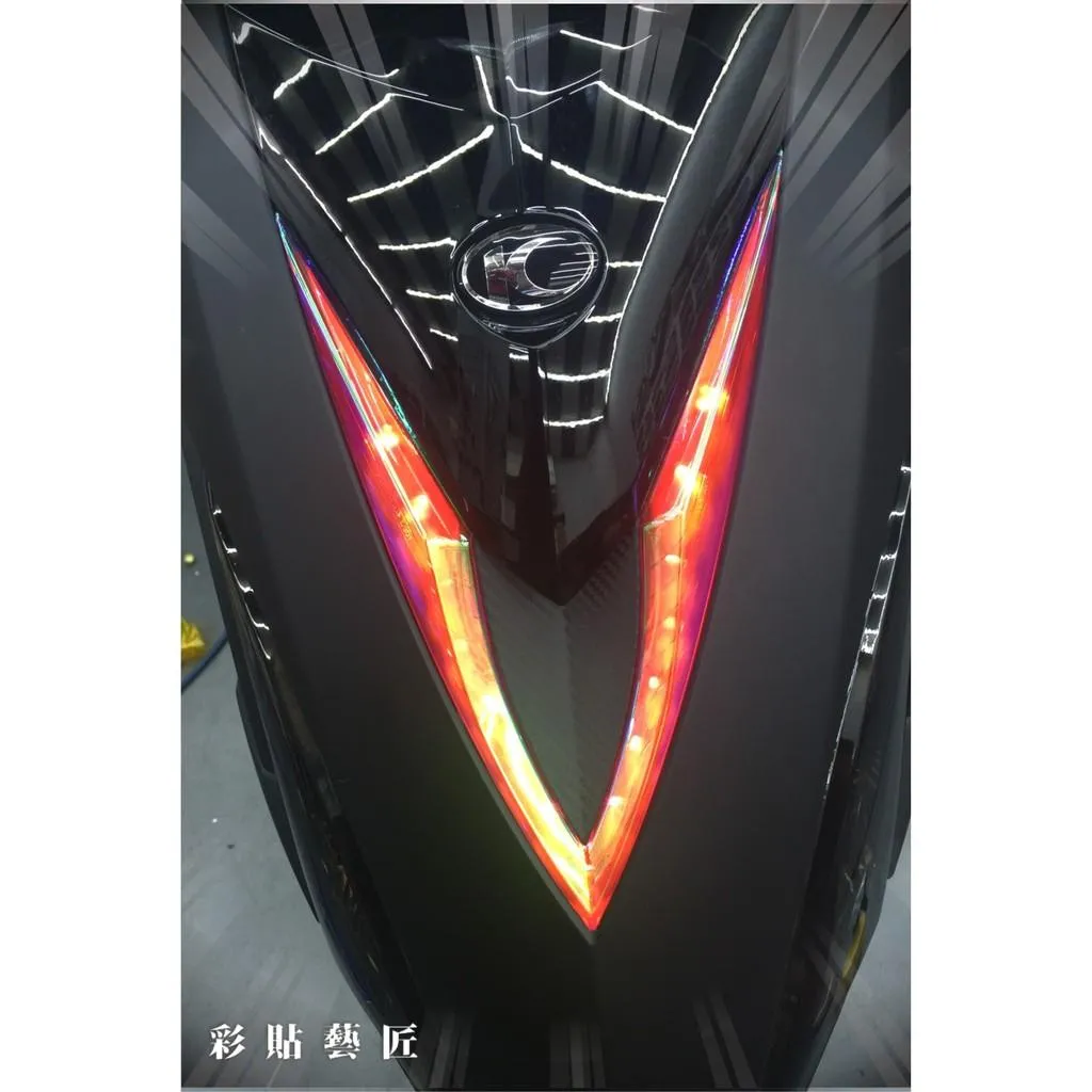 彩貼藝匠 VJR 125 定位燈 保護膜（一對）OMS歐馬斯｜3M品牌 TPU犀牛皮自體修復膜 防刮 抗UV 保護膜
