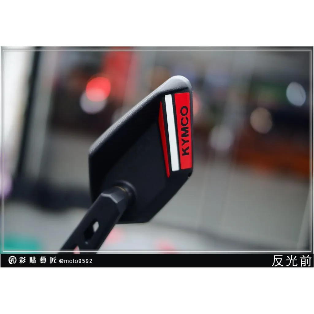 彩貼藝匠 VJR 125 後視鏡拉線（一對）3M反光貼紙 拉線設計 裝飾 機車貼紙 車膜