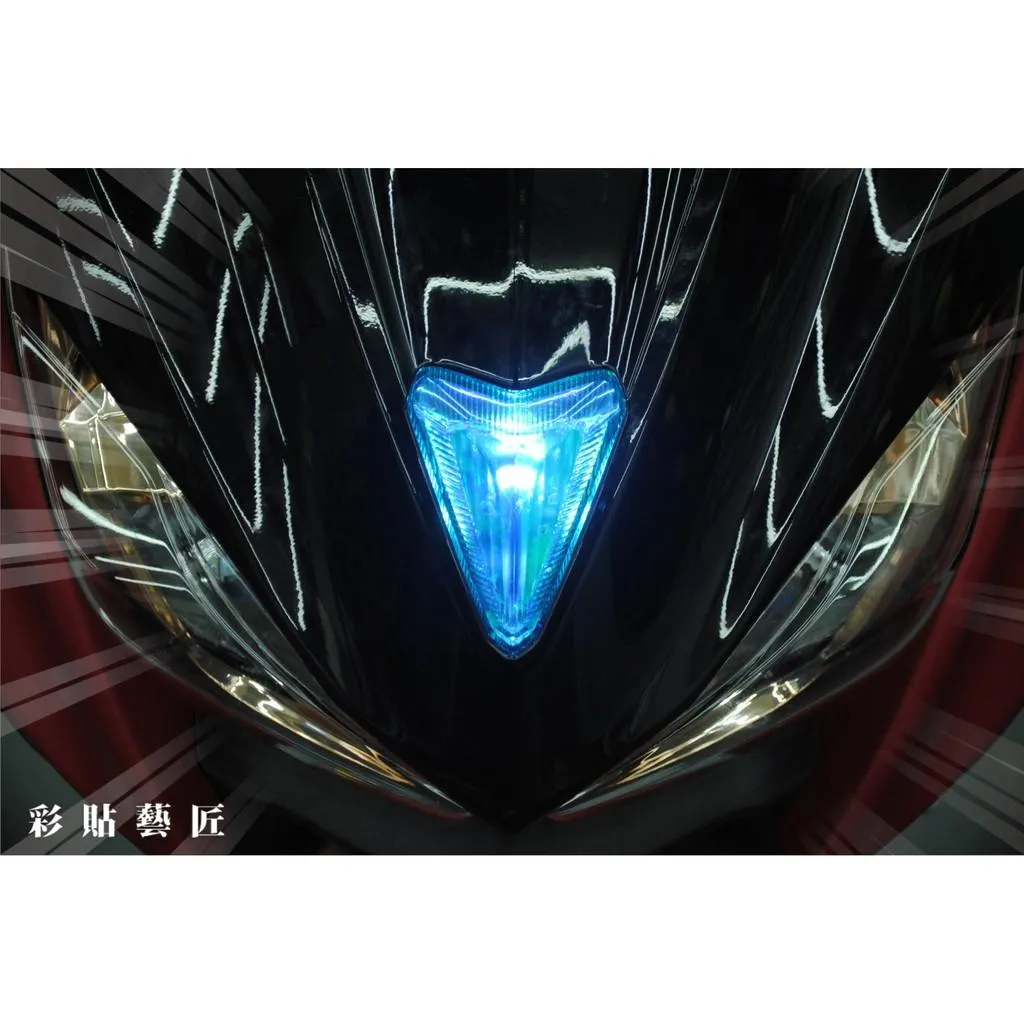 彩貼藝匠 FORCE 一代155 前定位燈 保護膜 OMS歐馬斯｜3M品牌 TPU犀牛皮自體修復膜 防刮 抗UV