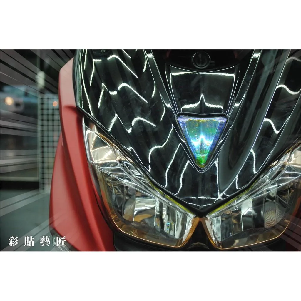 彩貼藝匠 FORCE 一代155 前定位燈 保護膜 OMS歐馬斯｜3M品牌 TPU犀牛皮自體修復膜 防刮 抗UV