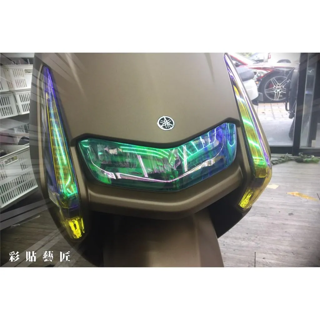彩貼藝匠 LIMI 115 大燈 保護膜 OMS歐馬斯｜3M品牌 TPU犀牛皮自體修復膜 幻彩 防刮 抗UV 保護 燈膜