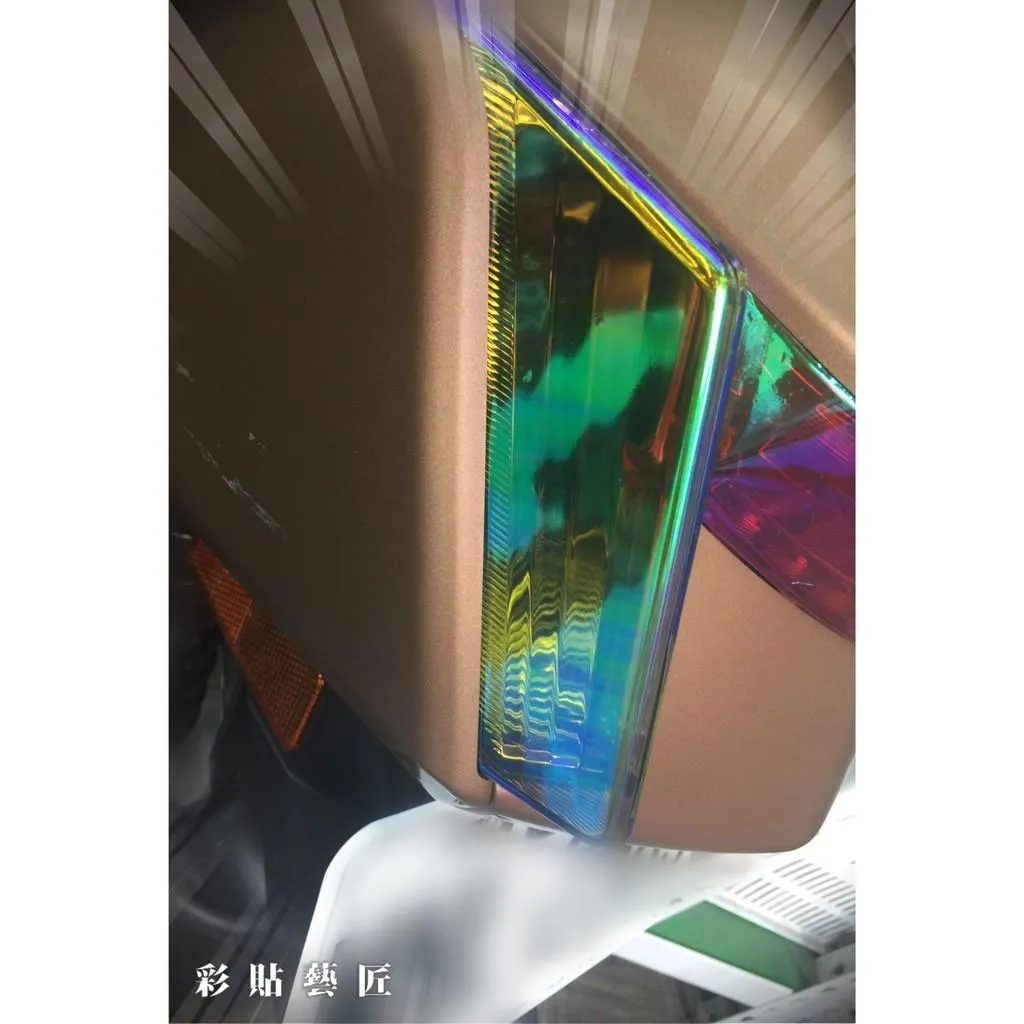 彩貼藝匠 LIMI 115 後方向燈 保護膜（一對）OMS歐馬斯｜3M品牌 TPU犀牛皮自體修復膜 幻彩 防刮 抗UV