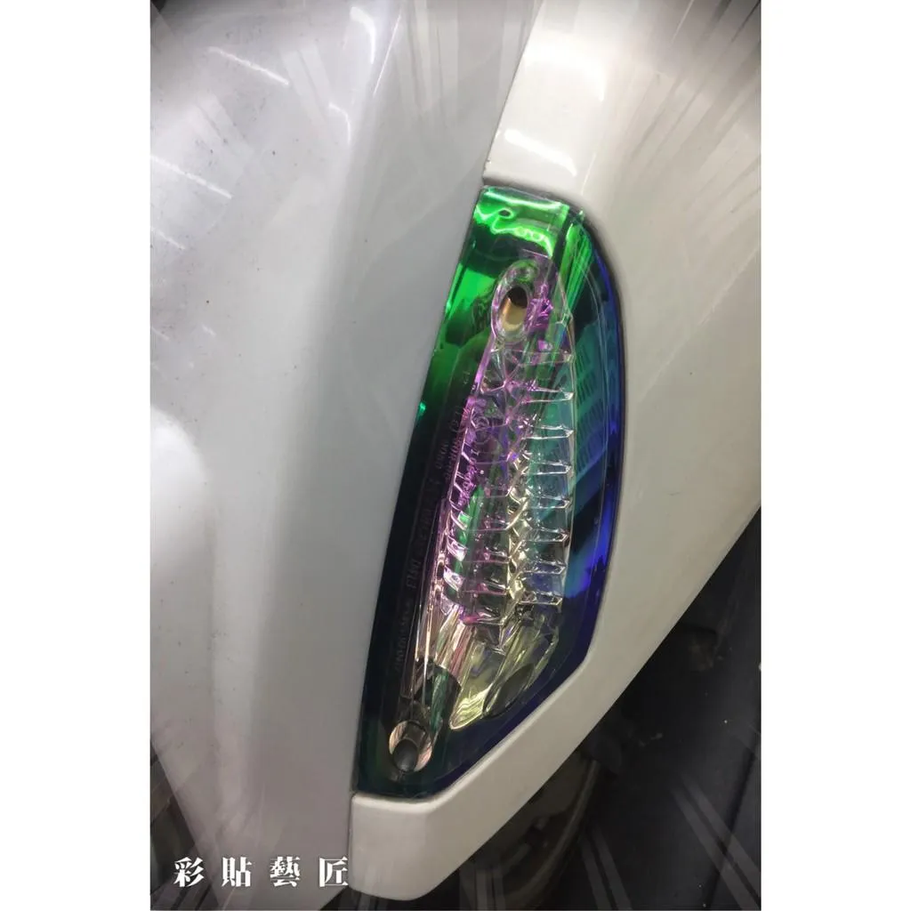 彩貼藝匠 MANY 110 後方向燈 保護膜（一對）OMS歐馬斯｜3M品牌 TPU犀牛皮自體修復膜 防刮 抗UV