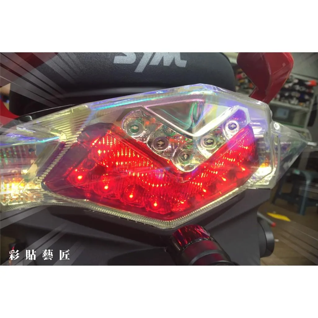 彩貼藝匠 Z1 attila/Z1 attila S(通用)尾燈 保護膜 OMS歐馬斯|3M品牌 TPU犀牛皮自體修復膜