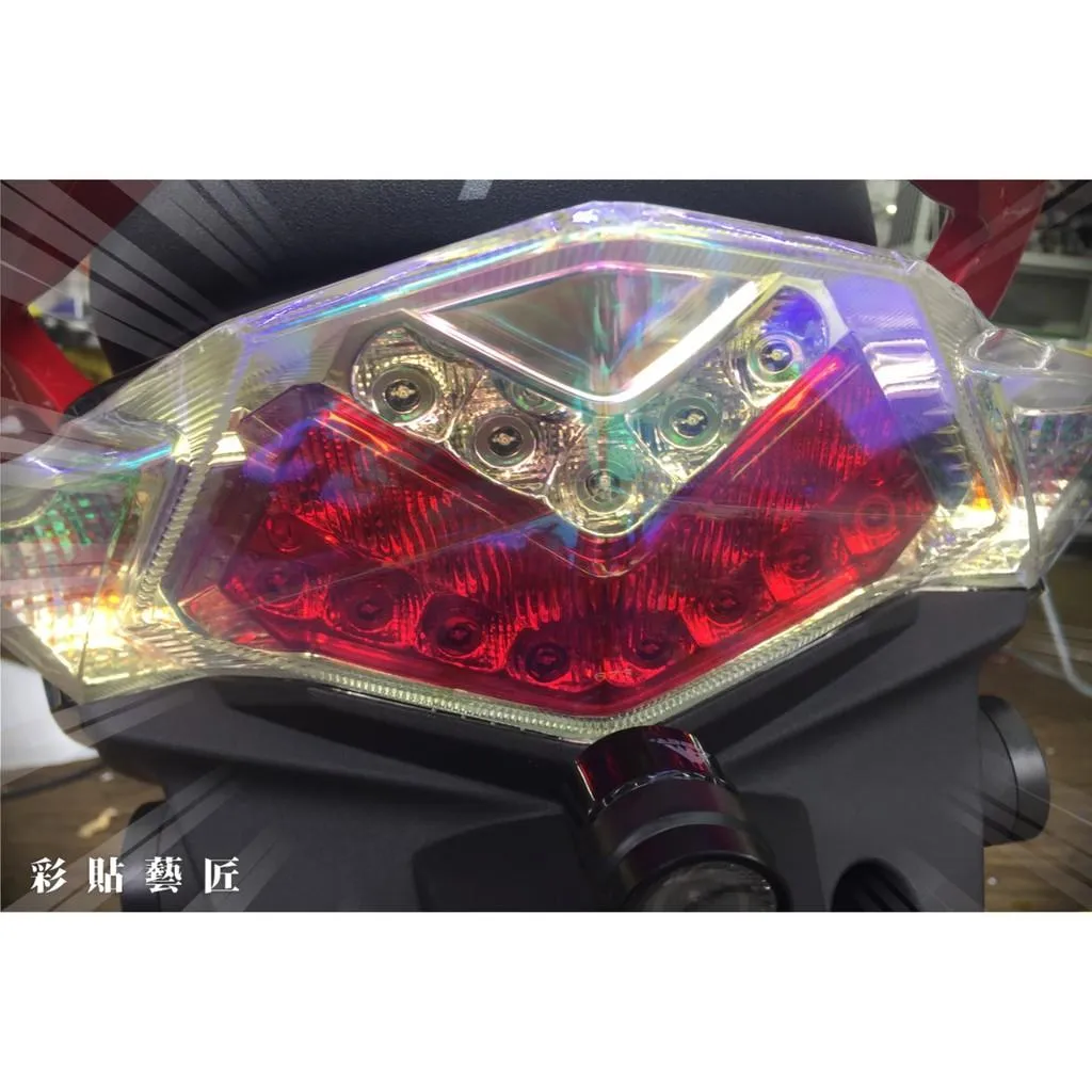 彩貼藝匠 Z1 attila／Z1 attila S（通用）尾燈 保護膜 OMS歐馬斯｜3M品牌 TPU犀牛皮自體修復膜
