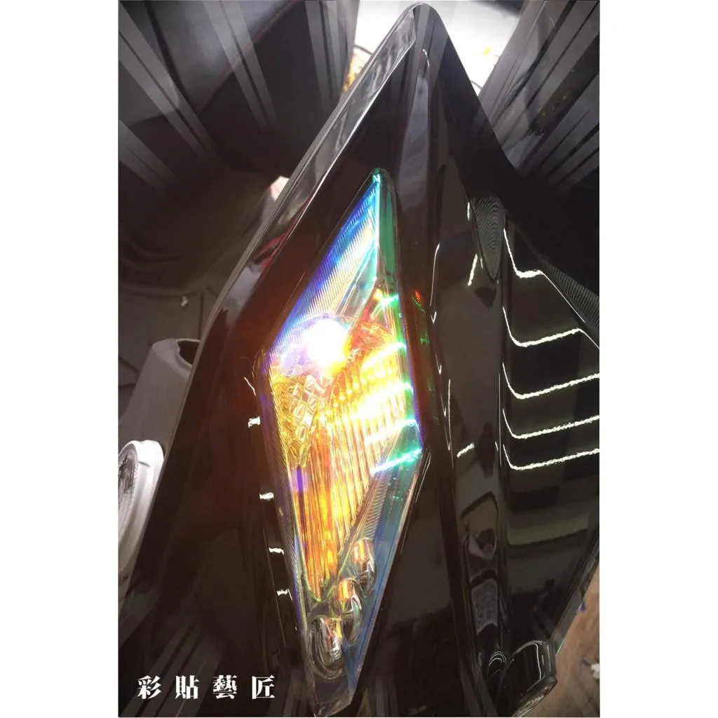 彩貼藝匠 Z1 attila 前方向燈 保護膜(一對)OMS歐馬斯|3M品牌 TPU犀牛皮自體修復膜 幻彩 防刮 抗UV