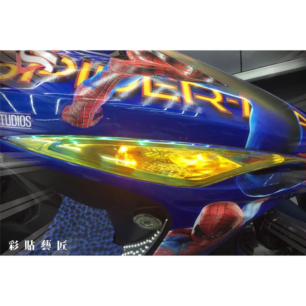 彩貼藝匠 GP 125 前方向燈 保護膜（一對）OMS歐馬斯｜3M品牌 TPU犀牛皮自體修復膜 幻彩 防刮 抗UV 保護