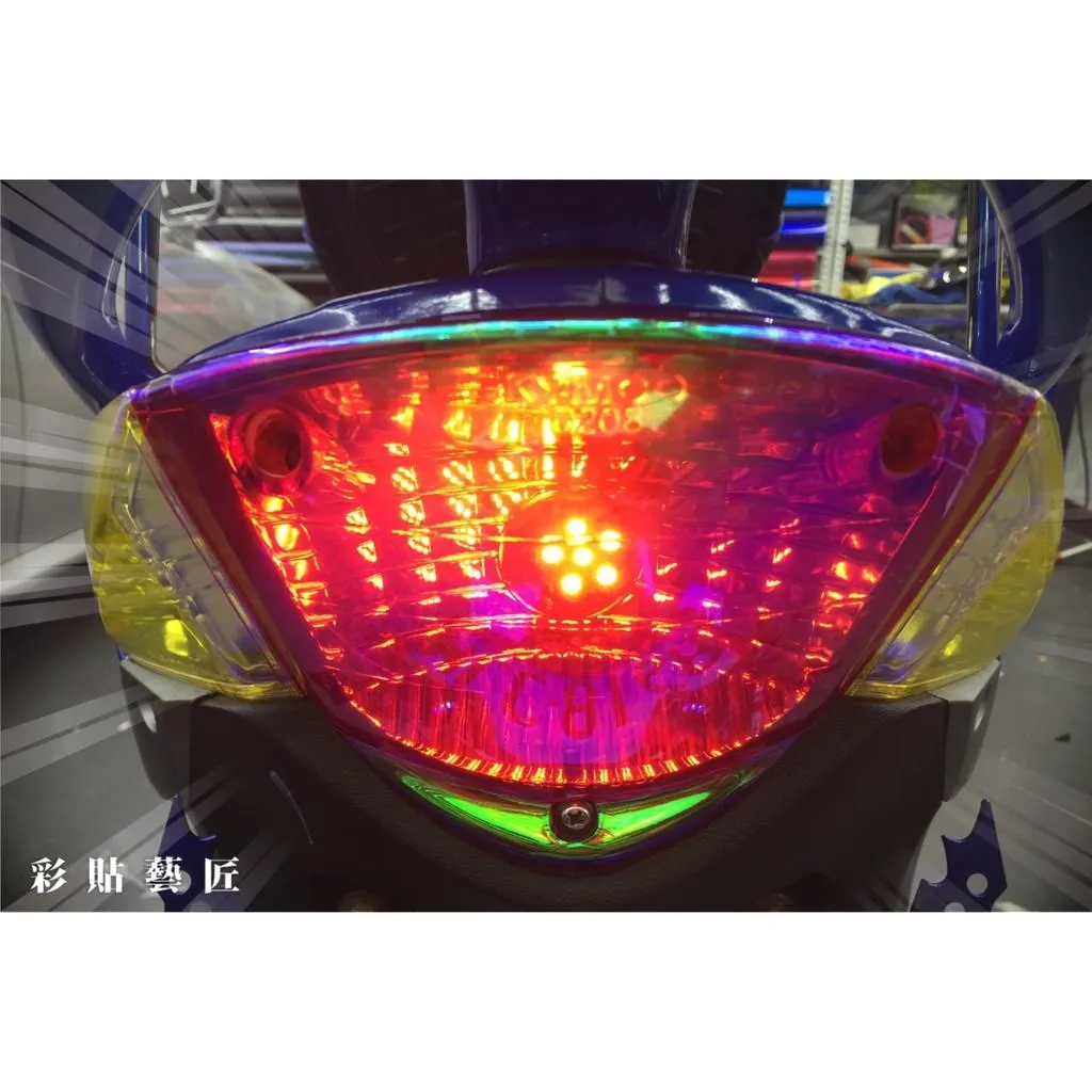 彩貼藝匠 GP 125 尾燈 保護膜 OMS歐馬斯｜3M品牌 TPU犀牛皮自體修復膜 防刮 抗UV 保護膜