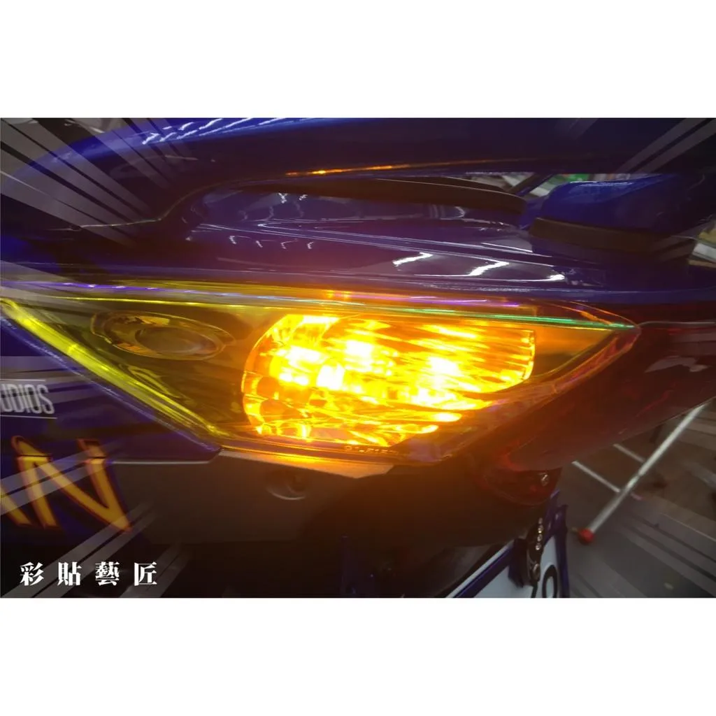 彩貼藝匠 GP 125 後方向燈 保護膜（一對）OMS歐馬斯｜3M品牌 TPU犀牛皮自體修復膜 防刮 抗UV 保護膜