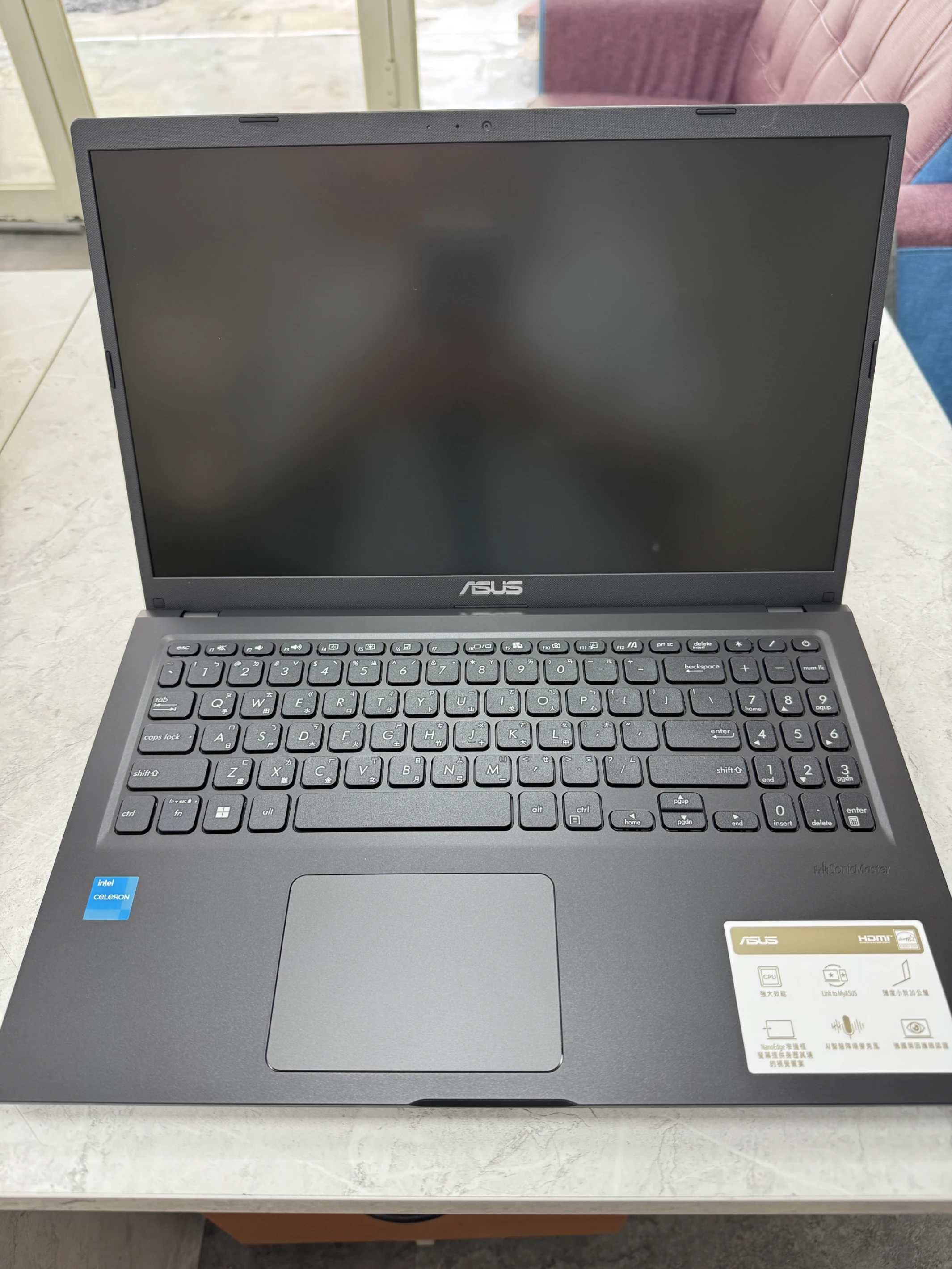 #1-340 ASUS X1500K 8G+512G 黑色