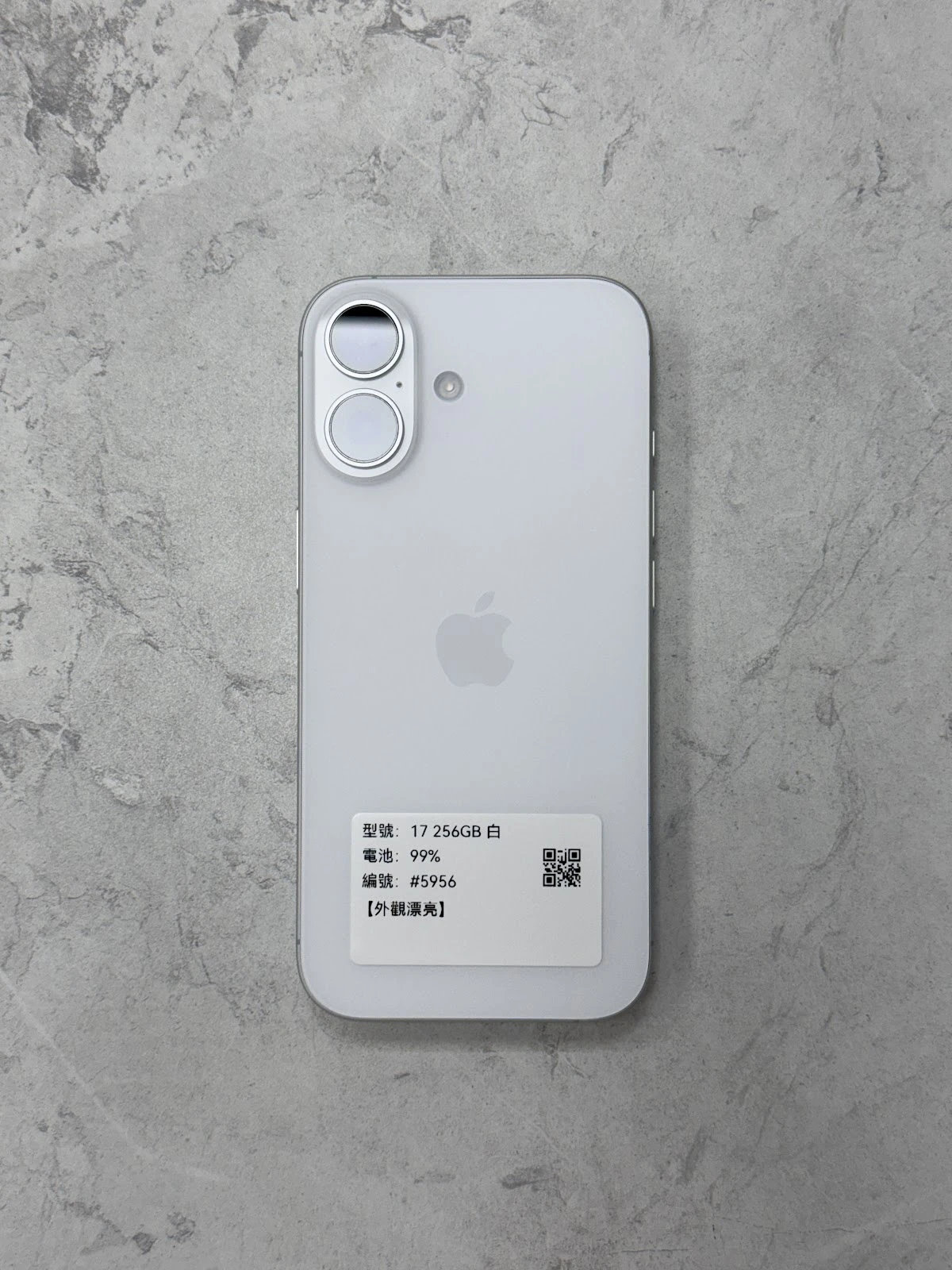 #5956 iPhone 17 256GB 白色