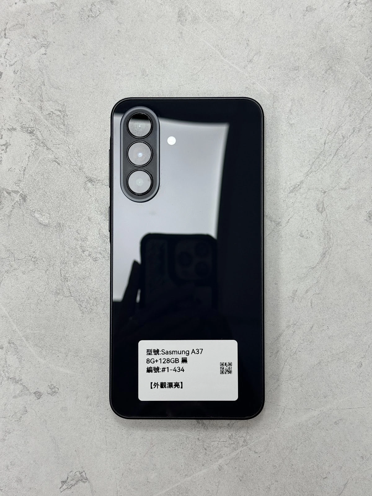 #1-434 Sasmung A37 8G+128GB 黑色