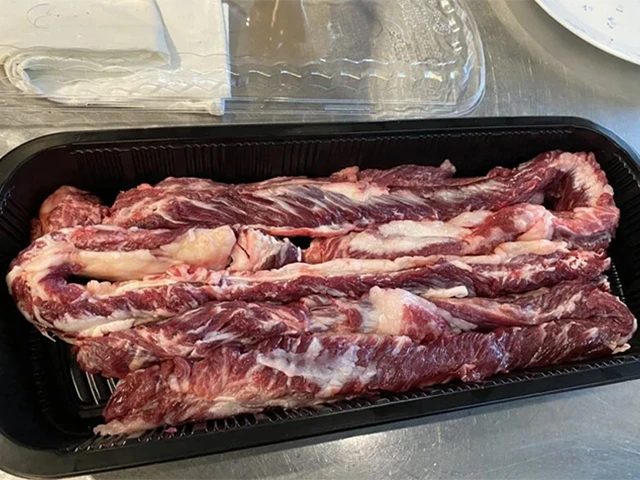 台灣牛肋條/胸腺肉半斤切塊