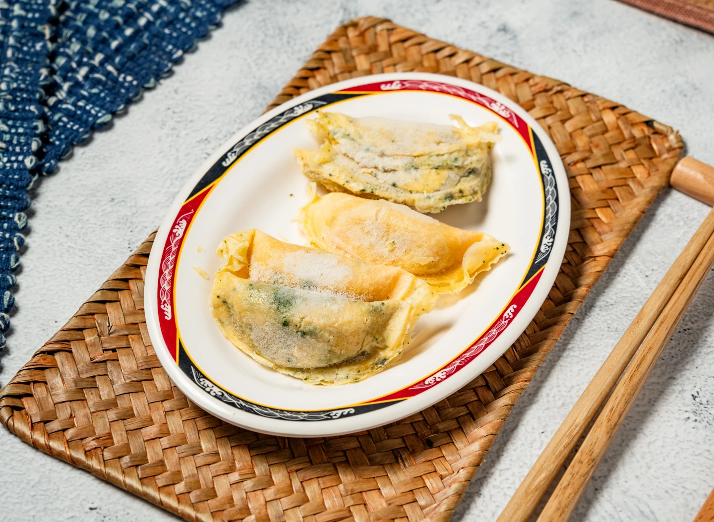 菠菜蛋餃