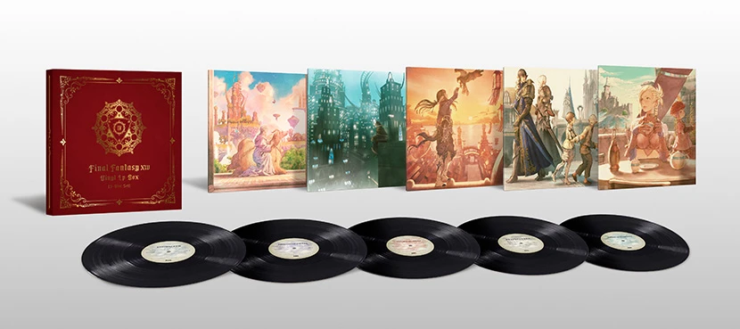 最終幻想14 黑膠唱片組Vinyl LP Box Vol. 1 FF14 (5-Disc Set) FFXIV