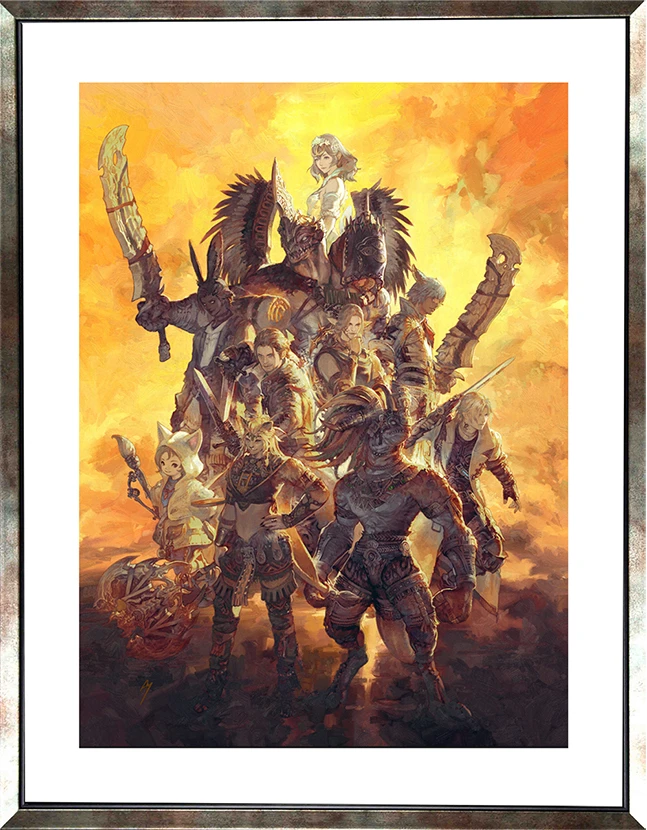 最終幻想系列🖼️複製原畫｜負鼠大繁盛工作室｜日本代購電玩周邊