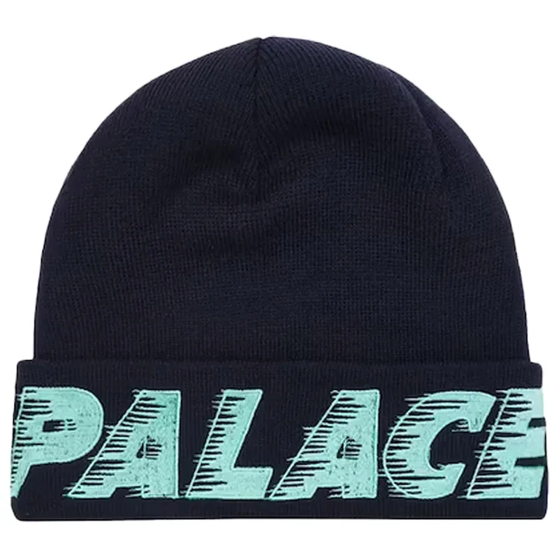 PALACE FAST BEANIE NAVY