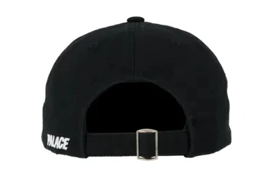 PALACE P 6-PANEL BLACK(帆布扣)