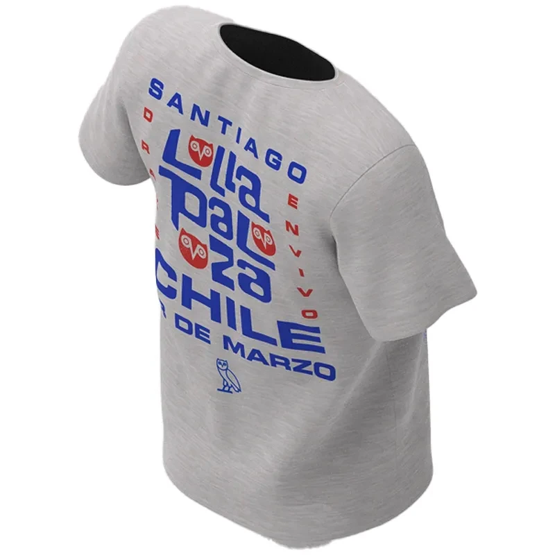 DRAKE LOLLAPALOOZA CHILE T-SHIRT