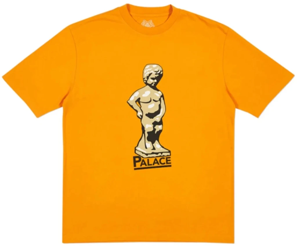 PALACE JIMMY PIDDLE T-SHIRT ORANGE