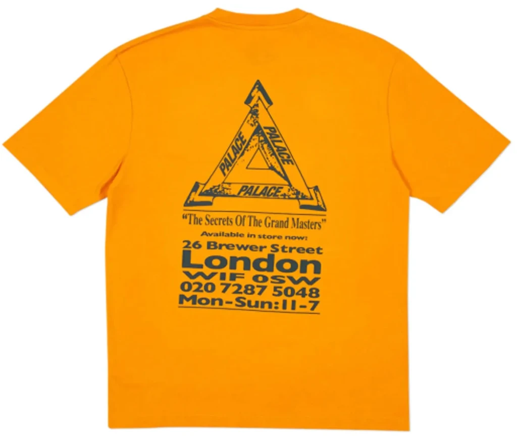PALACE GRAND MASTER T-SHIRT ORANGE