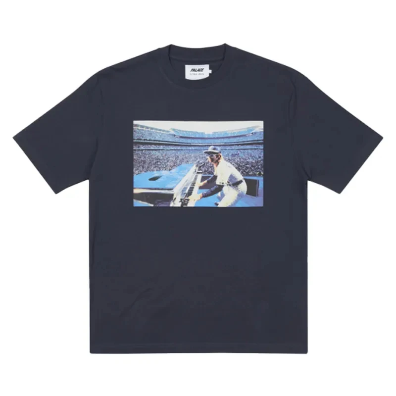 PALACE / ELTON JOHN PIANO T-SHIRT NAVY