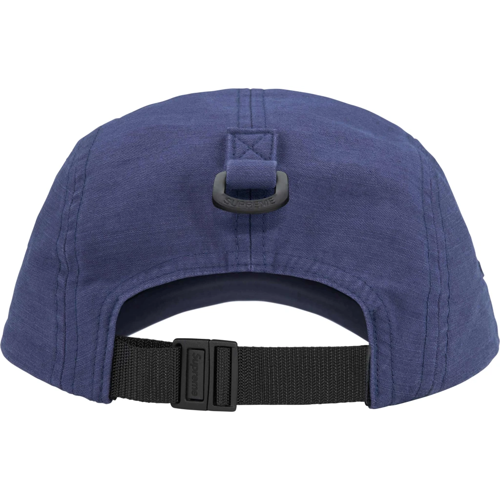 SUPREME ARABIC LABEL CAMP CAP DARK BLUE