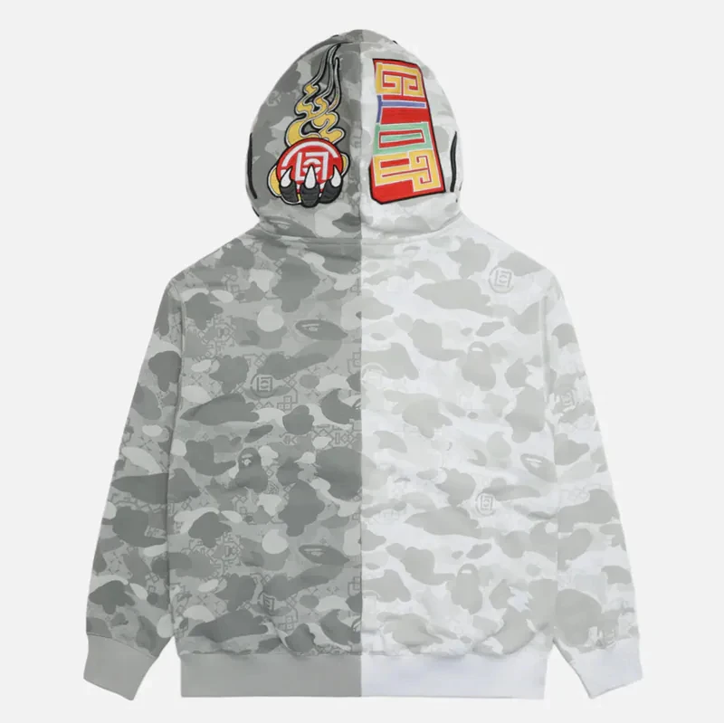 BAPE® x CLOT｜聯名陰陽鯊魚帽夾