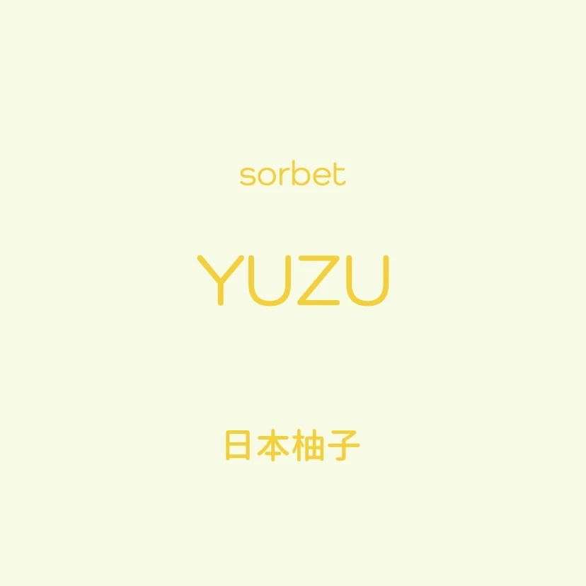 日本柚子 Sorbet