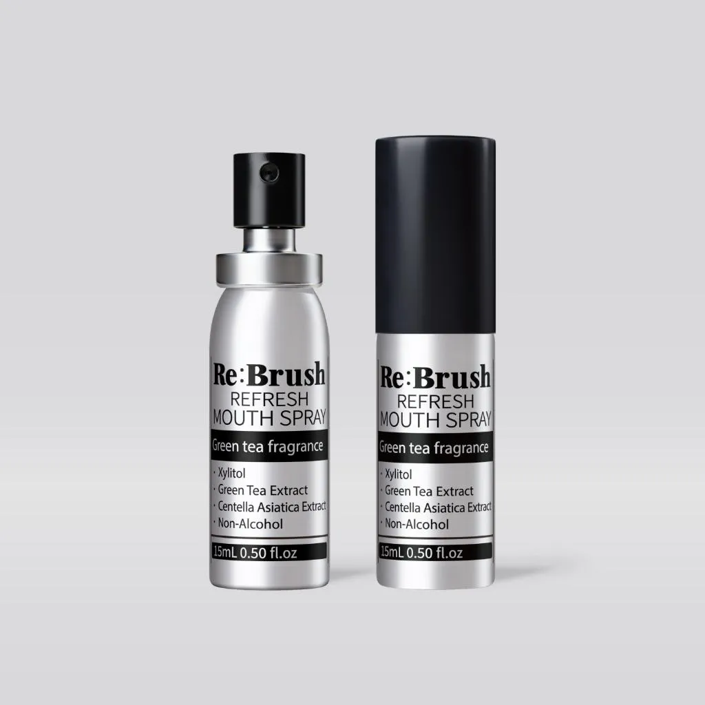 Re:Brush｜清新口腔噴霧 15ml (檸檬薄荷/綠茶)